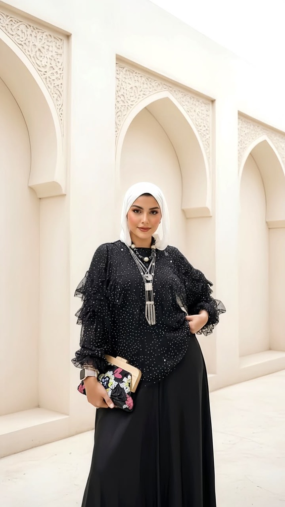Midnight Spark Blouse