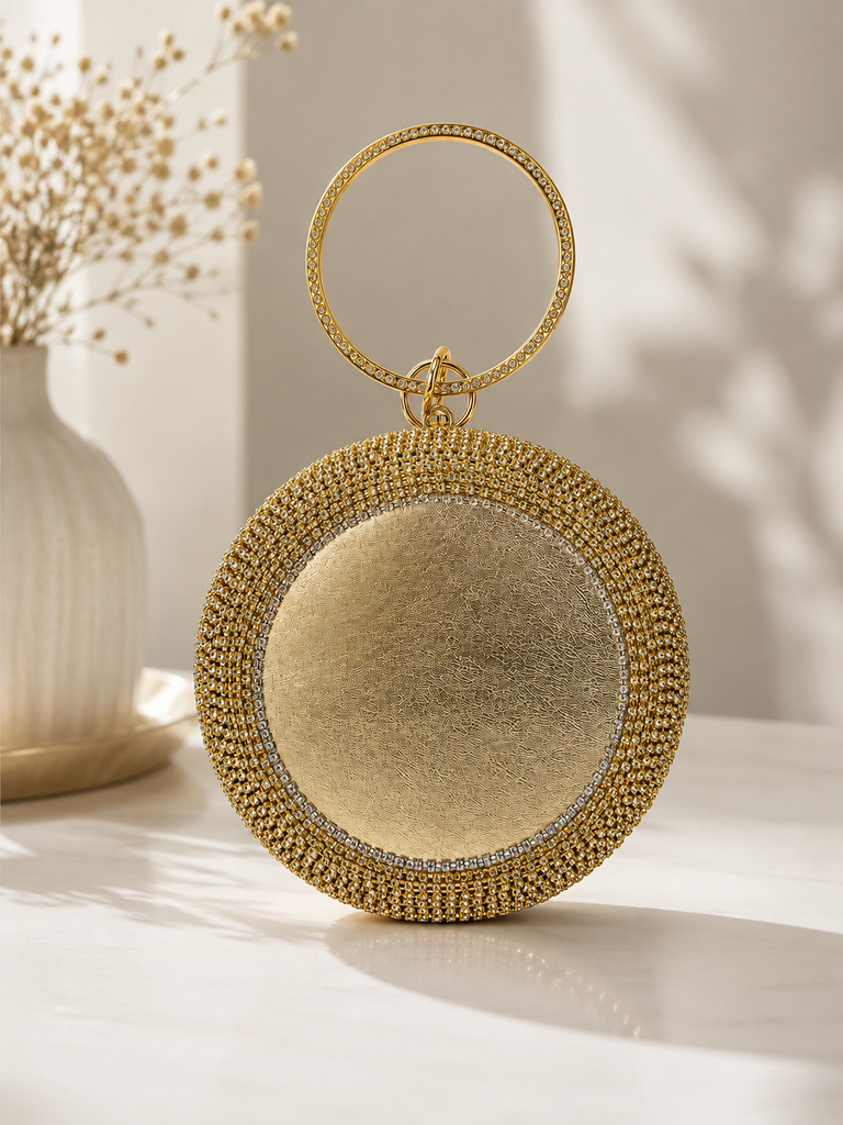 Radiant Gold Clutch