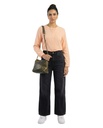 Peach Linen Long Shirt