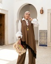 Casual Linen Lace Vest Suit