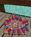 Carnival Shell Clutch