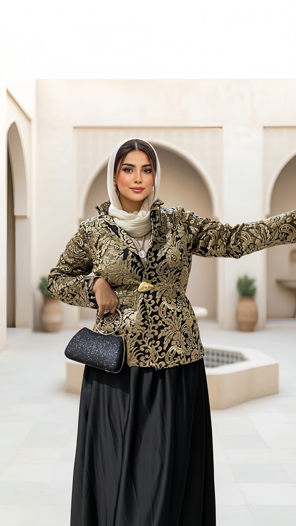 Baroque Jacquard Jacket