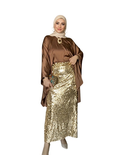 Sequin Skirt Suit