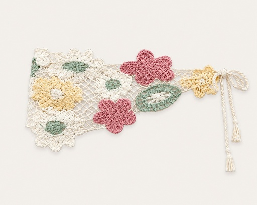 [Sum26] bloom crochet belt