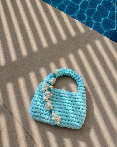[Sum26] Pearl crochet bag