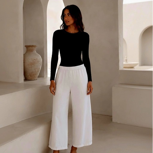 [sum26] Lining linen Pants 